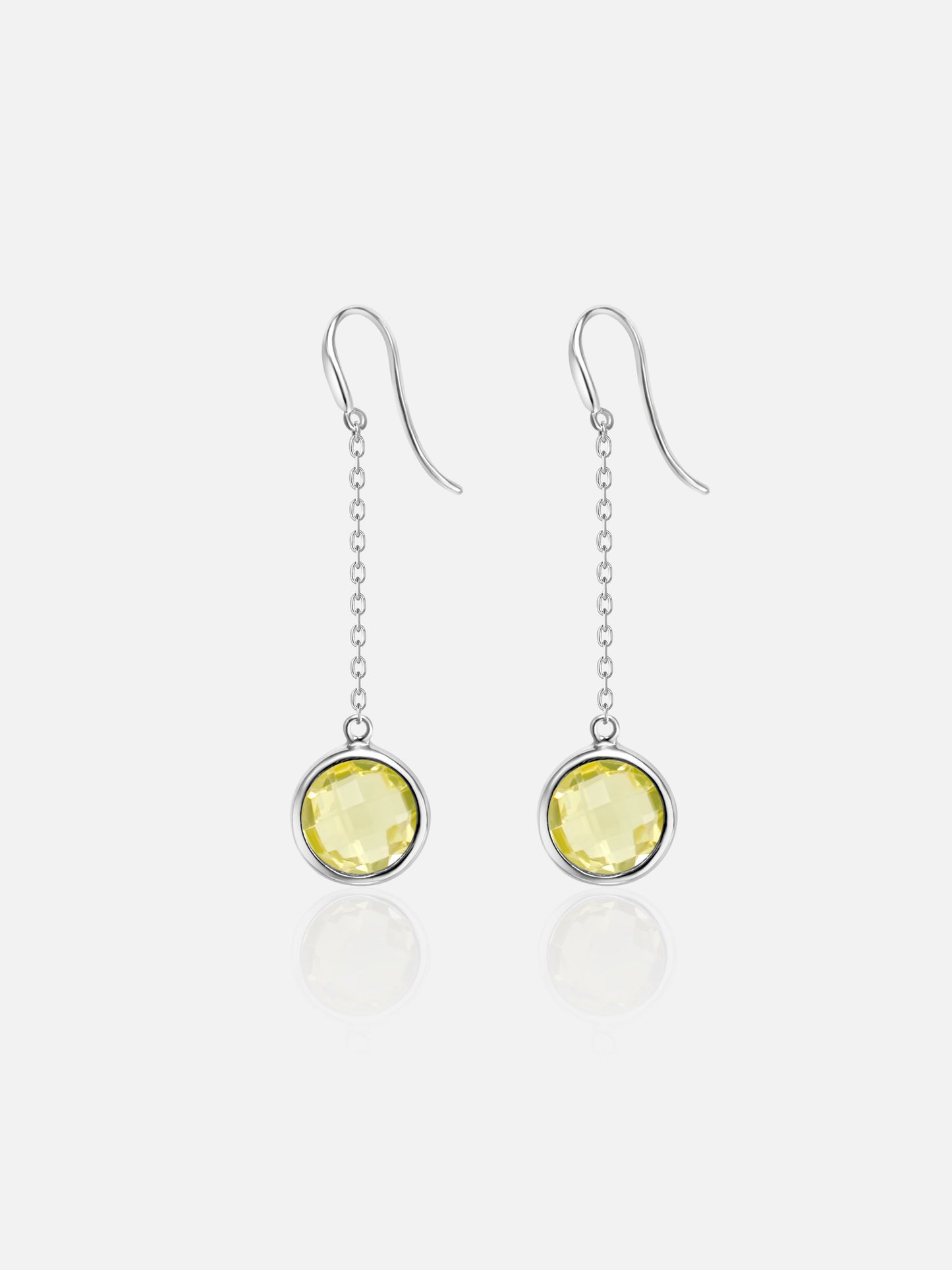 Briolette Chain Earrings