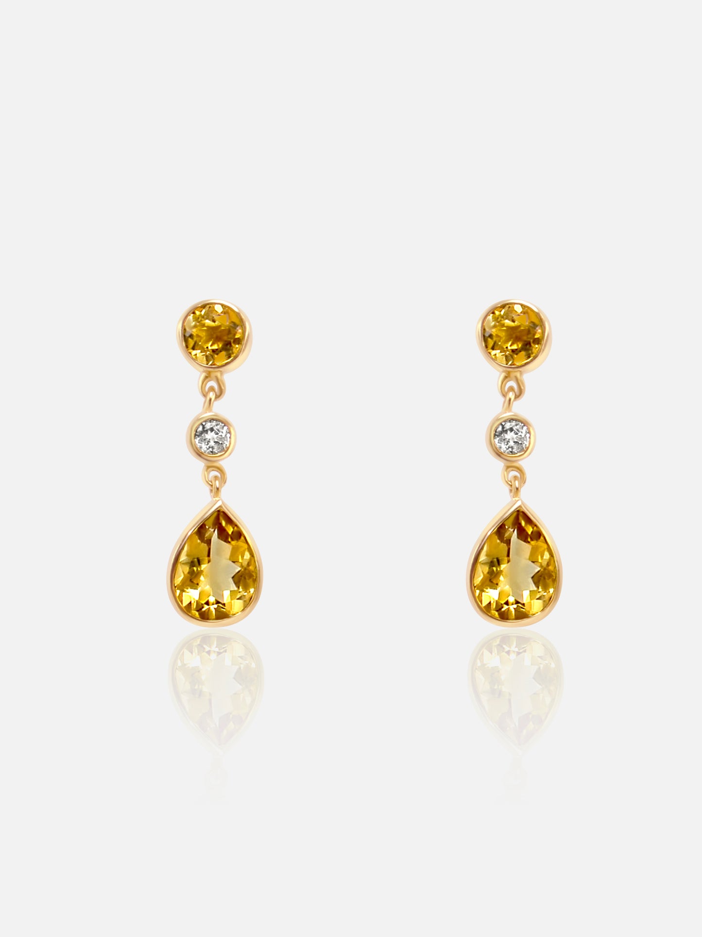 Trio Drop Earrings
