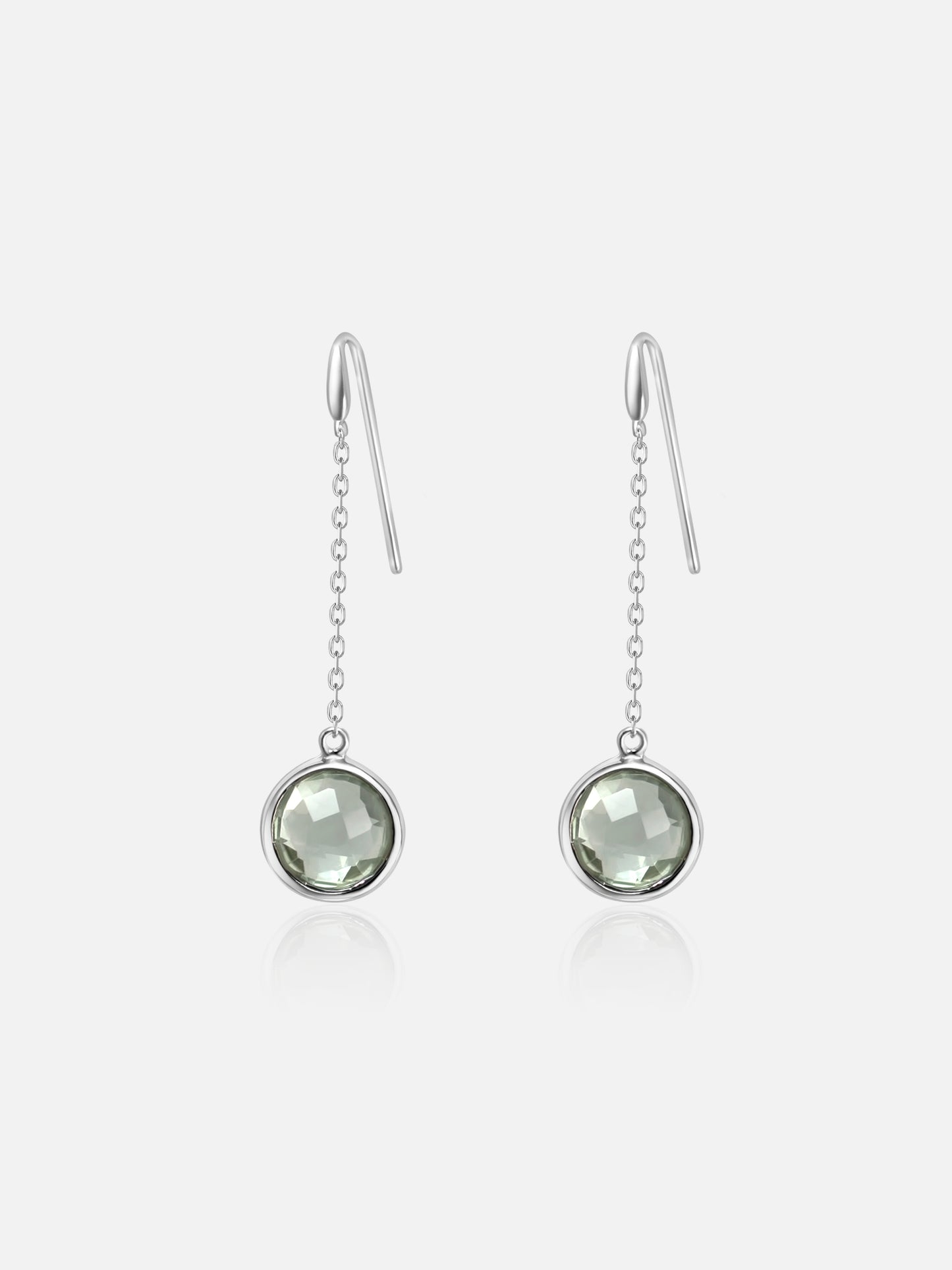 Briolette Chain Earrings