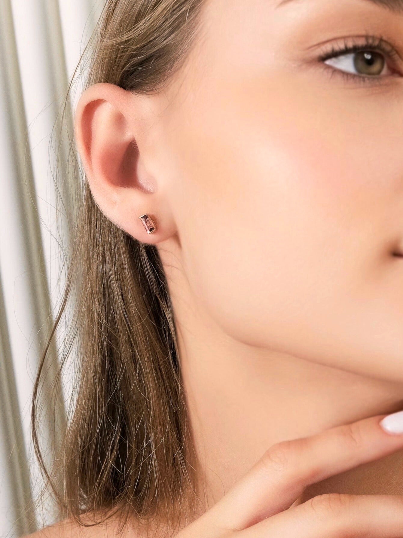 Petite Baguette Earrings