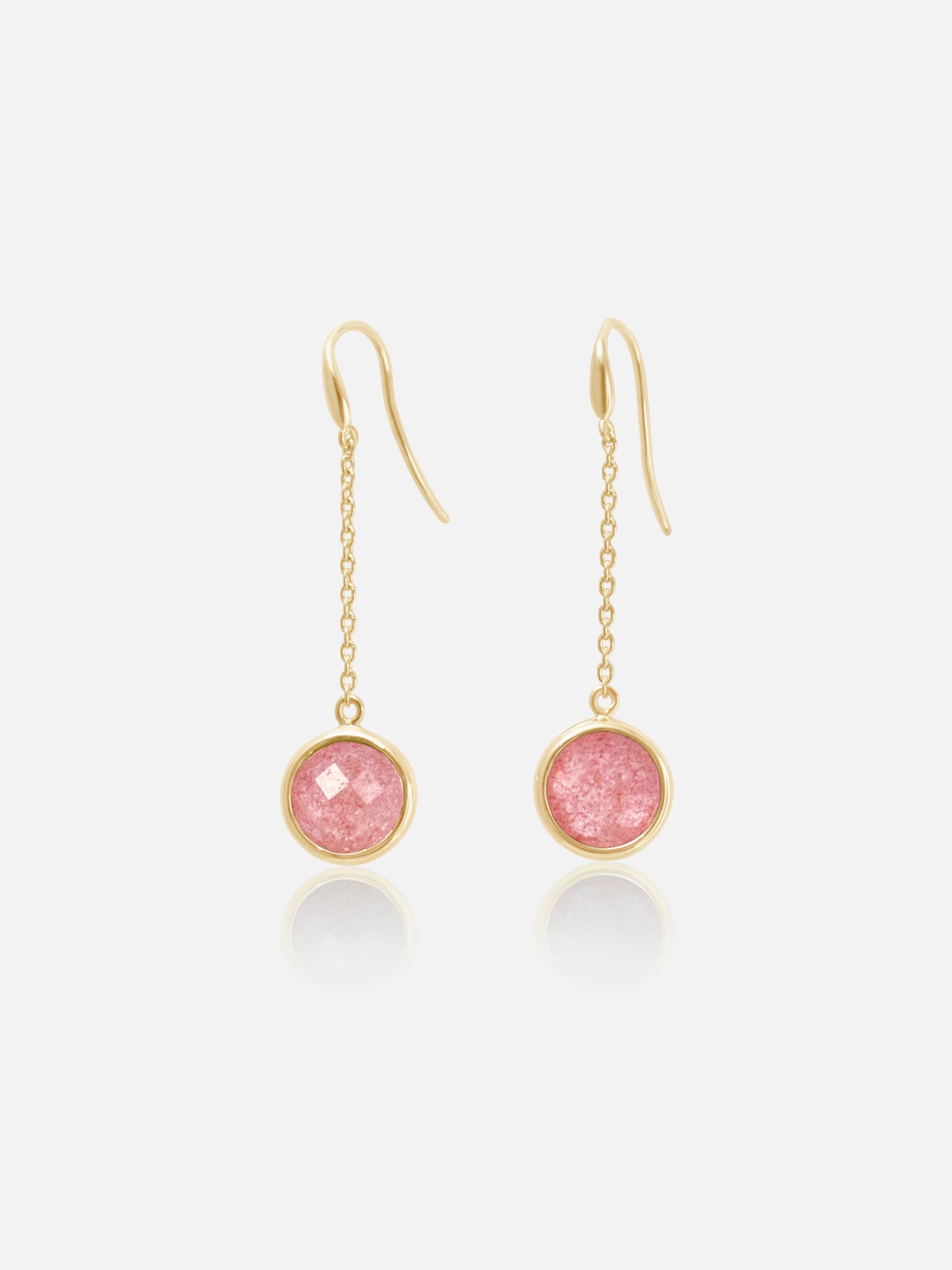 Briolette Chain Earrings