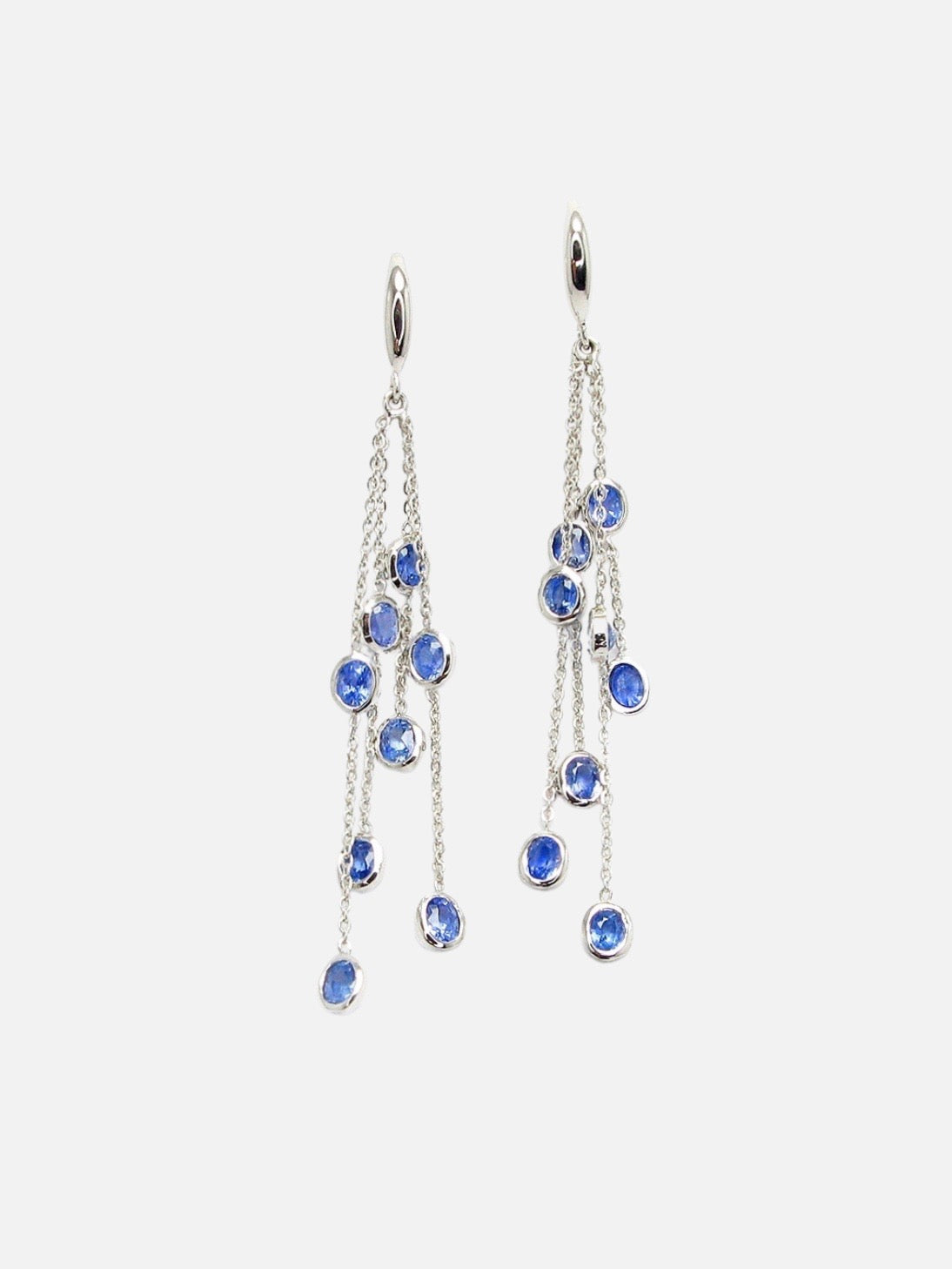 Waterfall Sapphire Earrings
